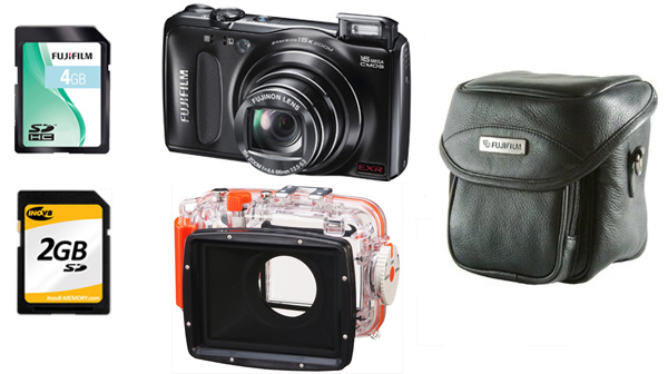 Fuji F500EXR Underwater Bundle
