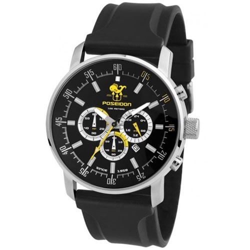 Poseidon Classic Divers Watch - Silicone