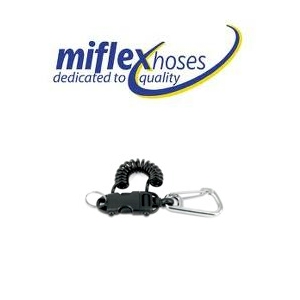Miflex Smart Coil Extendable Clip - Strong Roccia with 70mm S/S