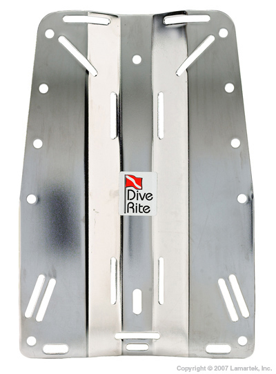 DiveRite Stainless Steel Backplate BC2116