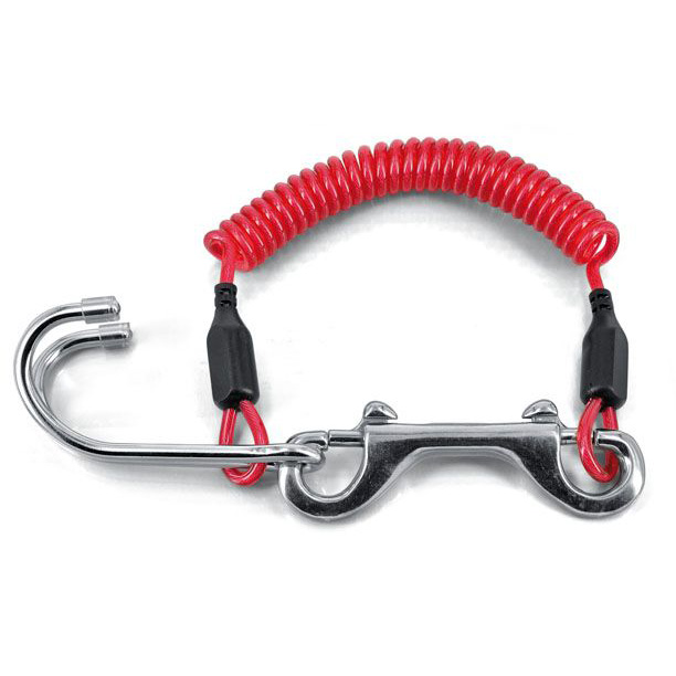 Miflex Double Reef Hook w Carabiner and Spiral