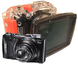 Fuji F550 EXR Underwater Bundle