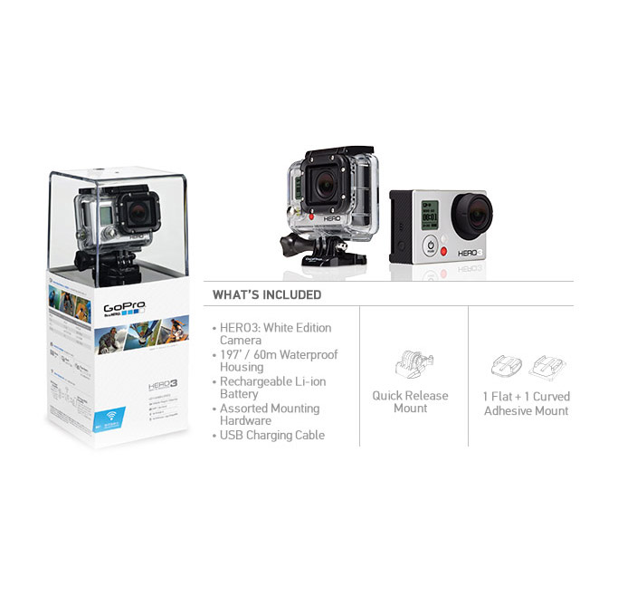 GoPro Hero3 White Edition