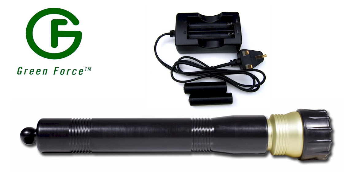 Greenforce Hybrid 2 with Monostar P4 H LED Head Rechargeable
