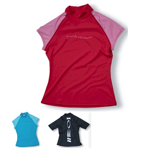 FE Hydroskin Ladies Capped Sleeved Top
