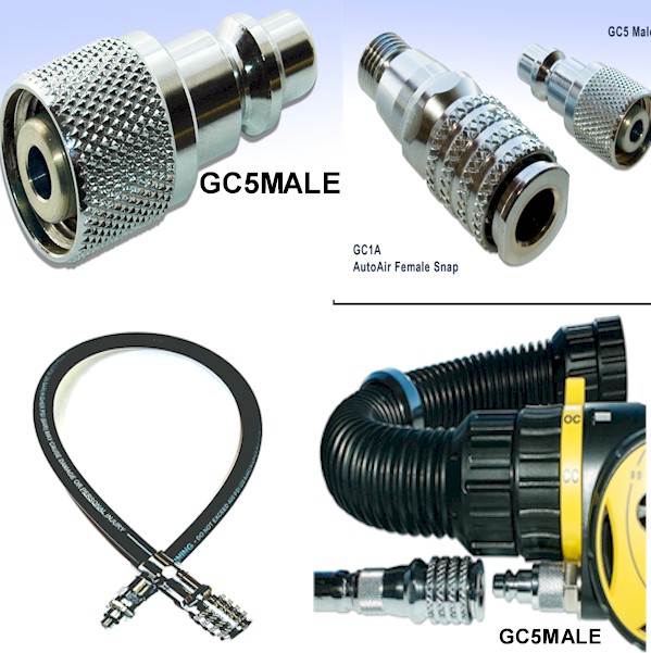 AP GC5 �MALE Gas Connector