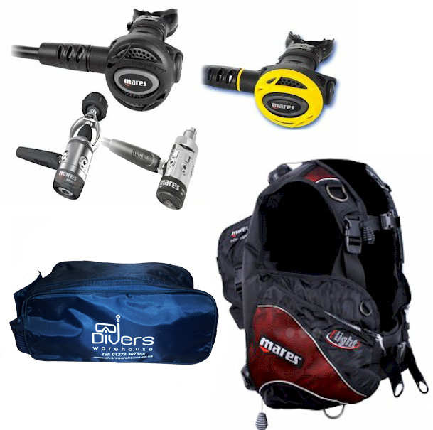 Mares Travel Package Prestige / F-Light