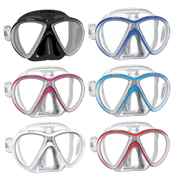 Mares X-VU Liquidskin Sunrise Mask