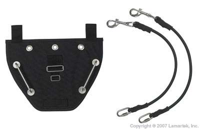 Dive Rite Buttplate & Bungees [BC2725]