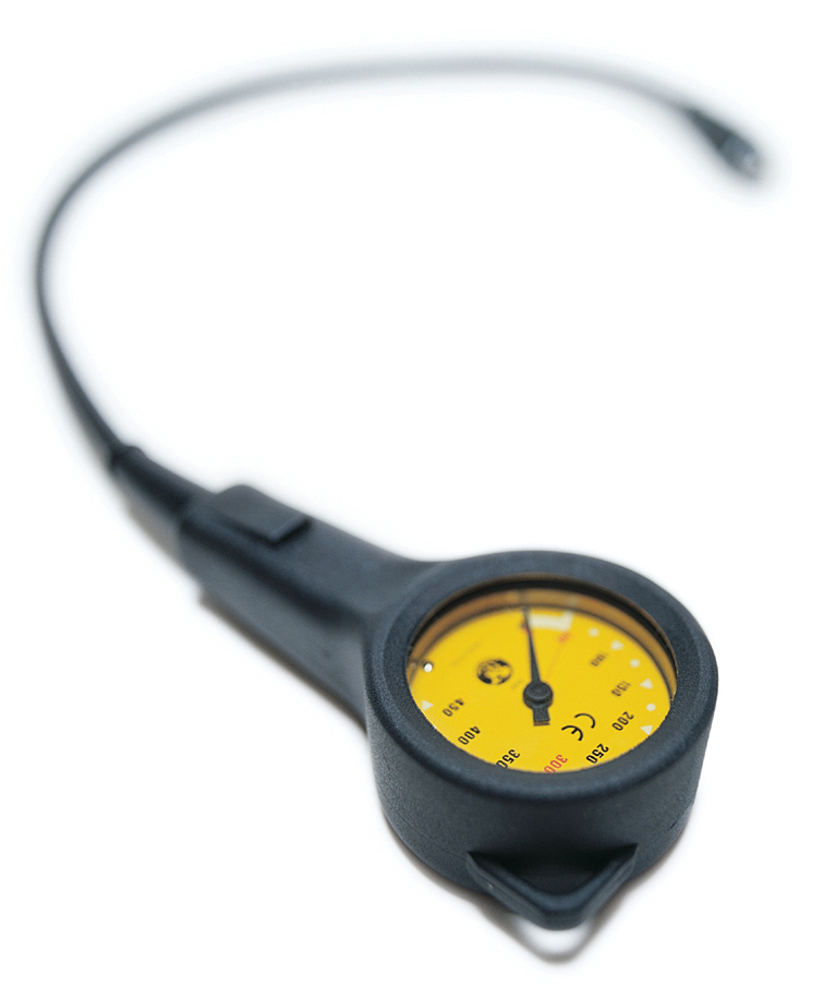 Poseidon Pressure Gauge Cirrus Incl Hose