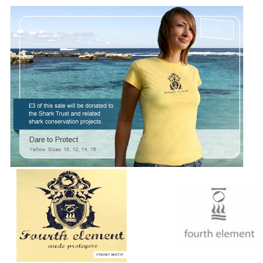 Fourth Element Womens Dare To Protect T-Shirt Yellow