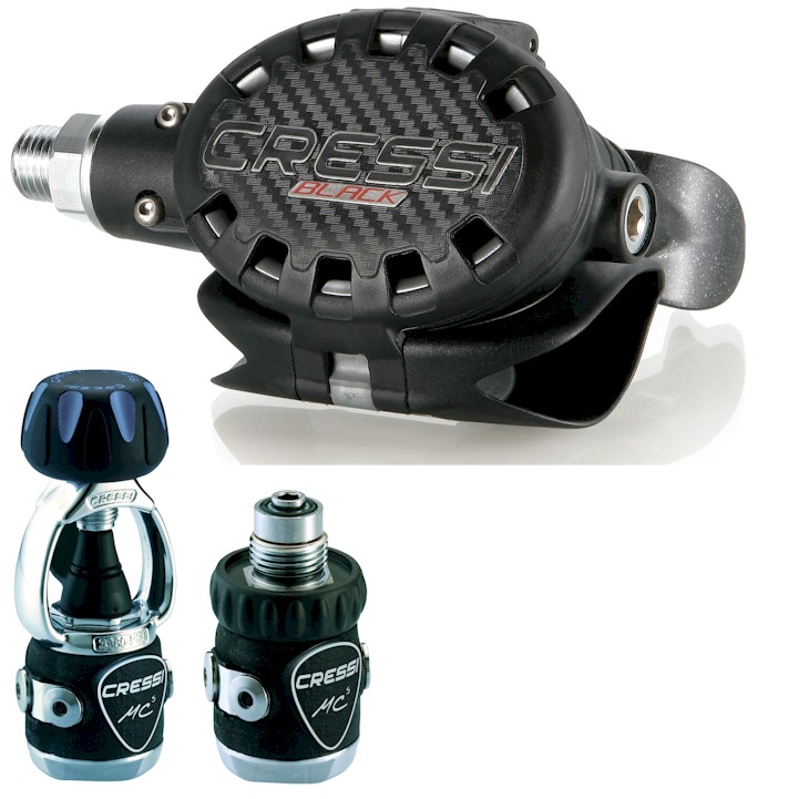 Cressi Ellipse Black MC5 Regulator