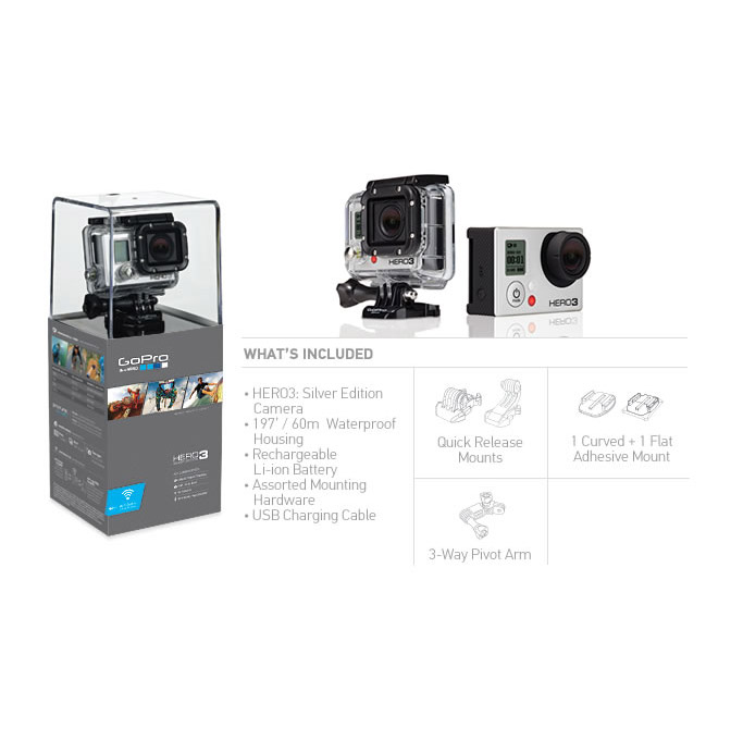 GoPro Hero3 Silver Edition