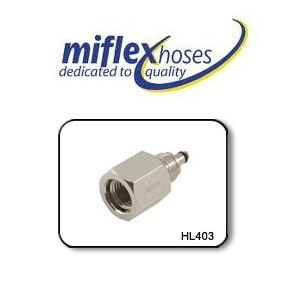 Miflex HP Inline Gauge Adaptor