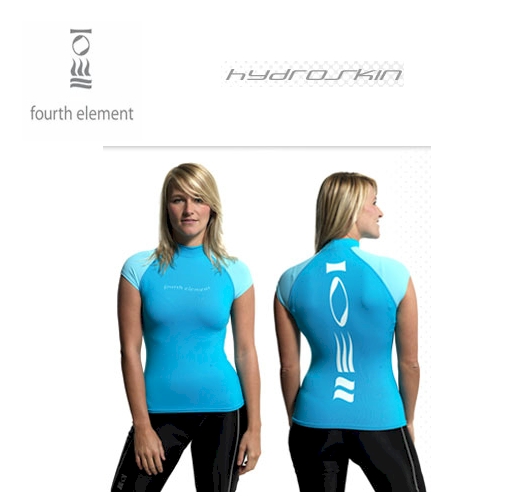 Fourth Element Hydroskin Capped Top Turquoise