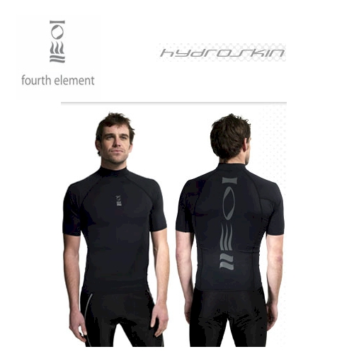 FE Hydroskin Mens Short Sleeved Top Black
