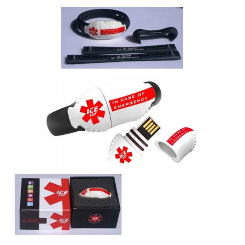 ICE-KEY - In Case of Emergency Bracelet