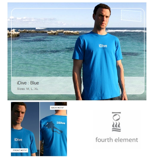 Fourth Element Mens iDive T-Shirt