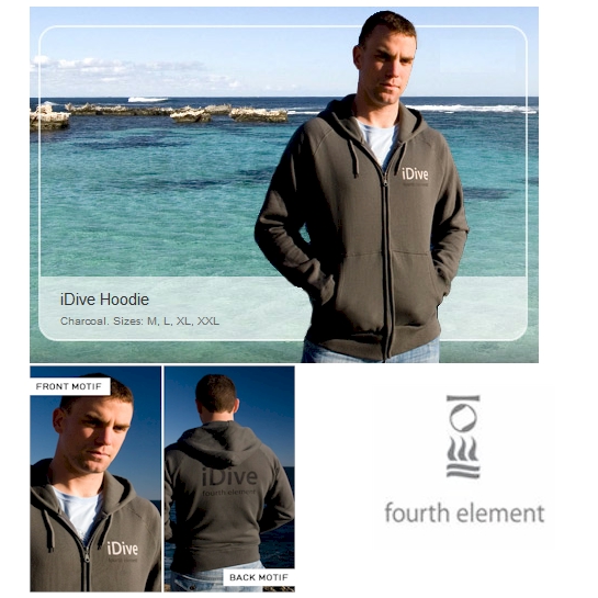 Fourth Element iDive Hoody Mans