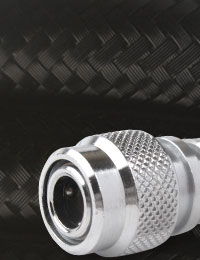 Hoses. BCD/Inflator Hose 3/8in UNF 60cm/24in Blk SUB 951.0600