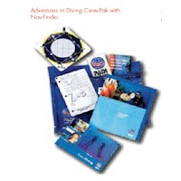 60325-PADI ADVANCED CREWPAK WITH DSMB & WHISTLE