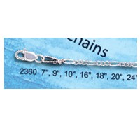 DIVESILVER CH2360 FIGARO CHAIN