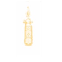 9ct Gold Single Dive Tank Charm - GTC600