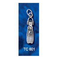 DIVESILVER TC601 SWIM FIN CHARM