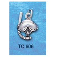 DIVESILVER TC606 SS SKIN DIVING CHARM