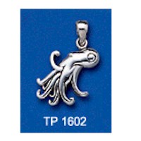 DIVESILVER TP1602 SQUID PENDANT
