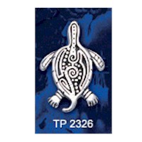 DIVESILVER TP2326 TURTLES PENDANT