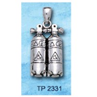 DIVESILVER TP2331 TWINSET PENDANT