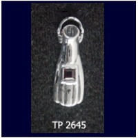 DILVESILVER TP2645 FIN PENDANT