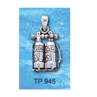 DIVESILVER TP945 TWINSET PENDANT