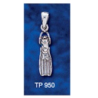 DIVESILVER TP950 SCUBA FIN PENDANT