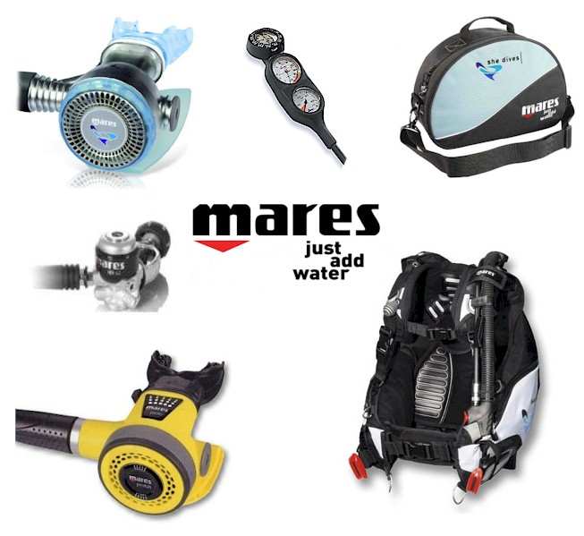 MARES LADIES COLD WATER PACKAGE *SHE DIVES*