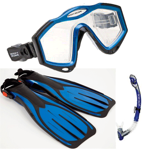 Body Glove Lucent/Pro II Snorkel Set