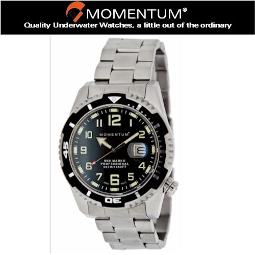 Momentum 500m M50 Stainless Steel Watch