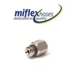 Miflex 1/8" NPT Female to 7/16" Male HP Adaptor