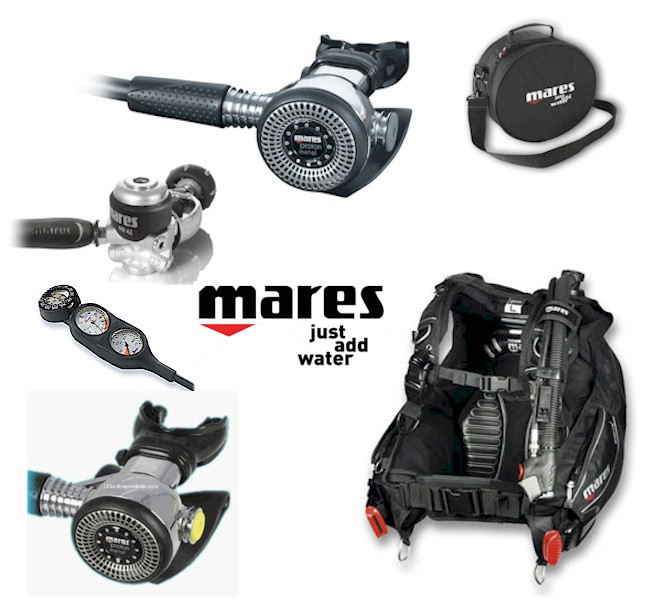 MARES PROTON METAL/DRAGON PACKAGE