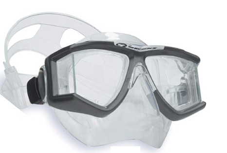 Apeks Quadra Mask Black