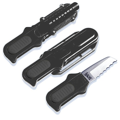 Sea&Sea Remora Stainless Steel Knife Black