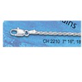 DIVERSILVER CH2210 - ROPE CHAIN