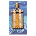 9ct Gold Twinset Pendant - GTP2331