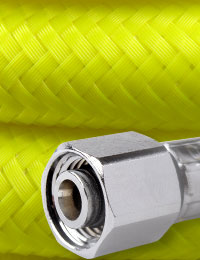 Miflex Hoses.3/8in Reg Hose 100cms/40in Yellow SUB 921.1000