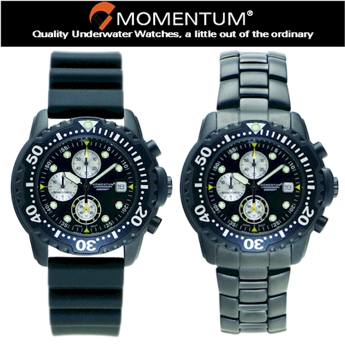 Momentum Shadow Chrono Watch