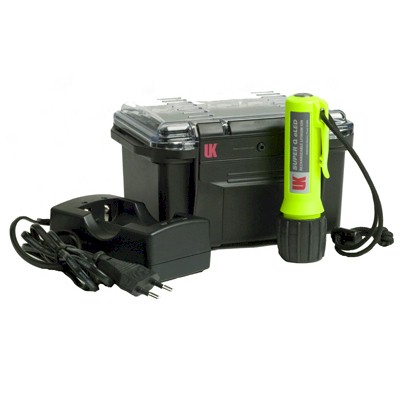 UK Super Q eLED Rechargeable Dive Torch