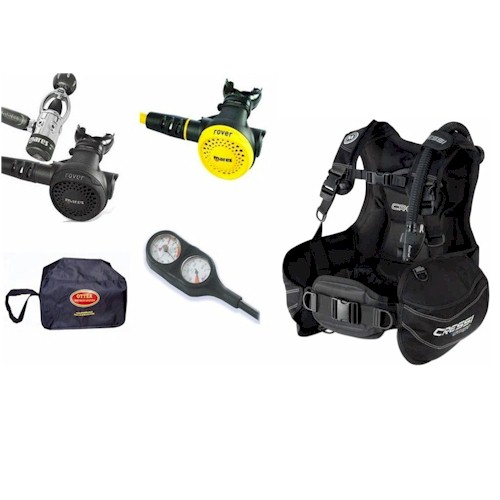 Mares Rover/Cressi Start Package