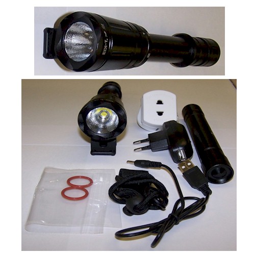 Submerge D4 Rechargeable Torch